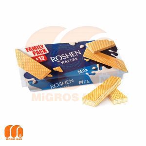 ویفر شیری 216 گرمی برند روشن Wafers milk roshen