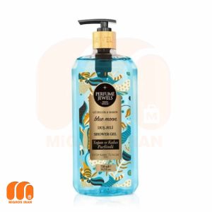 شامپو بدن ایوب صبری مدل Blue Moon گل آبی حجم 750 ml