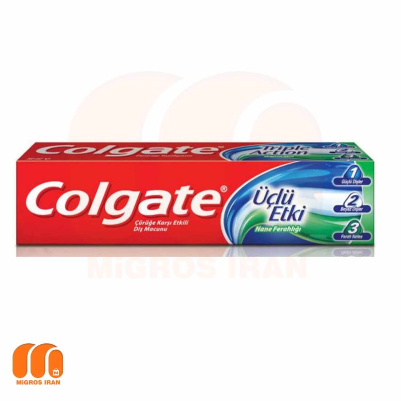 خمیر دندان 3 کاره کلگیت Colgate حجم100 ml