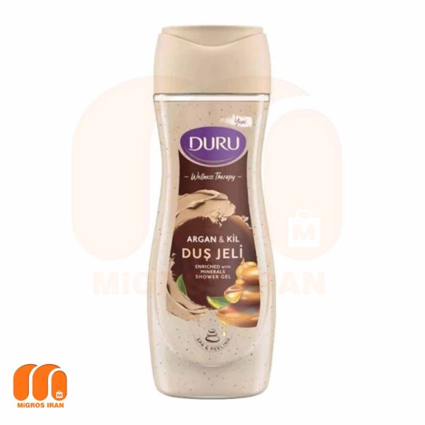 شامپو بدن DURUحاوی روغن آرگان و خاک رسWellness Therapyحجم450 ml