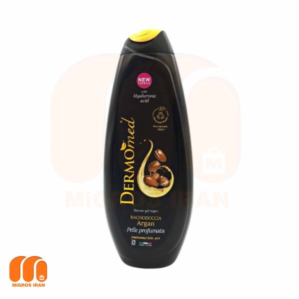 شامپو بدن Dermomed روغن ارگان حجم 650 ML