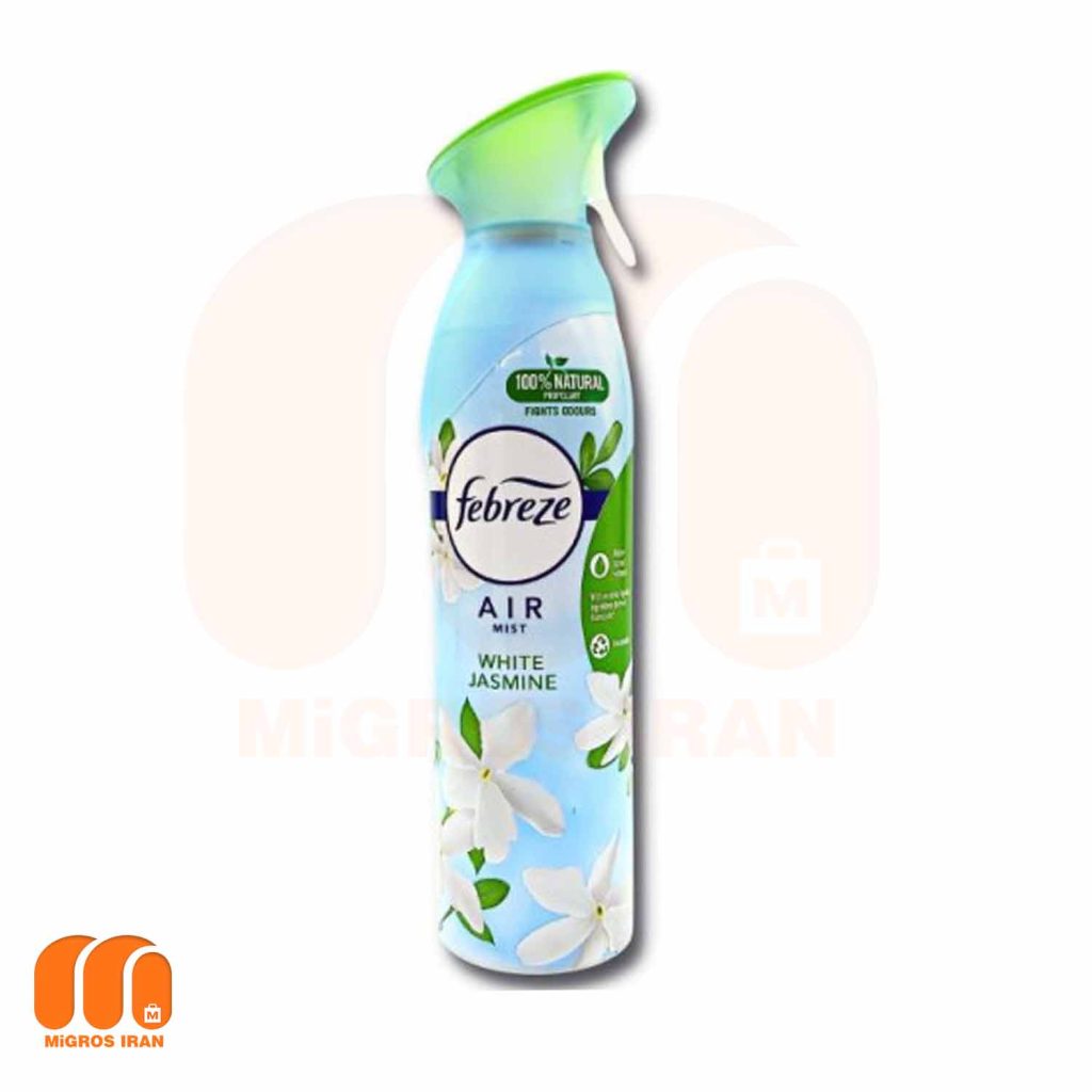 اسپری خوشبوکننده هوا فبرز رایحه یاس سفید febrezeحجم300 ml