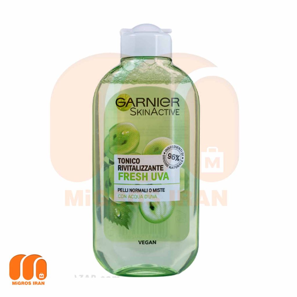 تونر عصاره انگور گارنیر | Garnier مناسب پوست معمولی و مختلط 200 ml