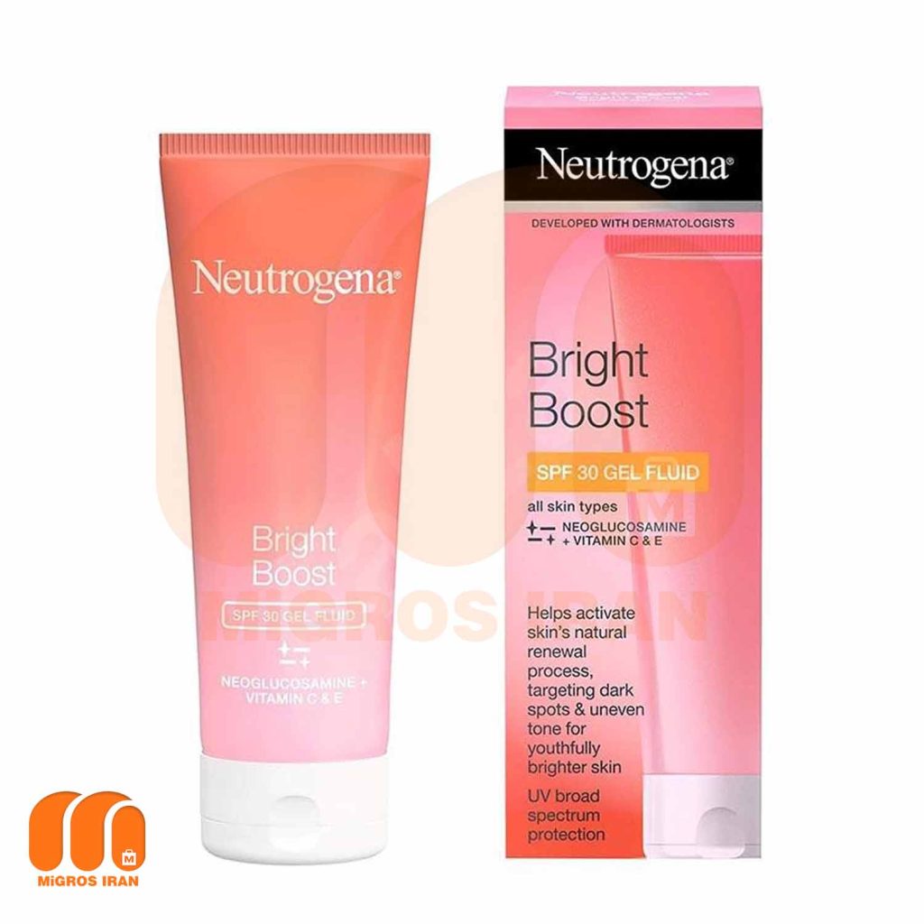 ژل پیلینگ روشن کننده نوتروژینا Neutrogena Bright Boost