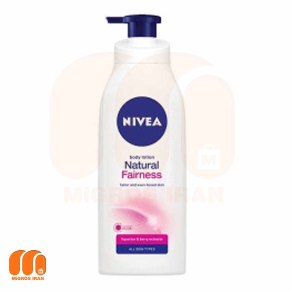 لوسیون بدن نیوا Nivea روشن کننده Natural Fairness حجم400 ML