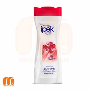 شامپو ipekموهای رنگ شده ایپک عصاره گل رز 600 ml