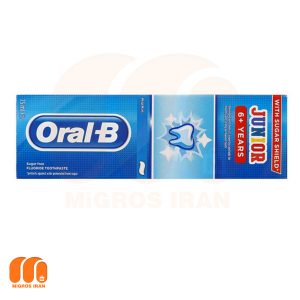 Oral B toothpaste is suitable for children over 6 years old