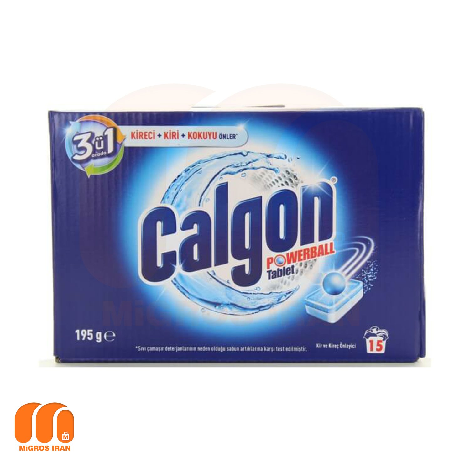 Calgon washing machine descaling tablet 15 pcs