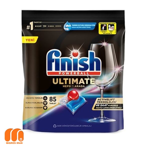 85 finish dishwasher tablets