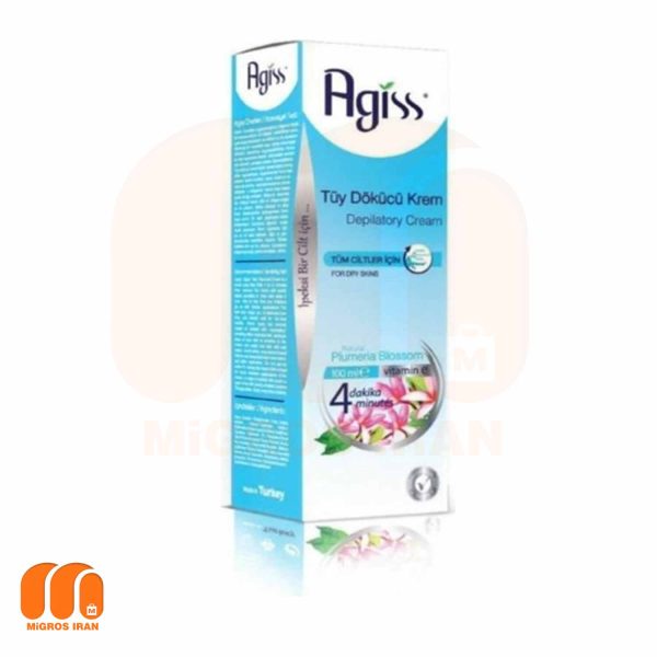 Agis hair removal cream suitable for all skin types volume 100 ml