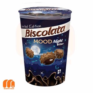 بیسکولاتا Biscolata لیوانی شکلات تلخ وزن 125 گرم