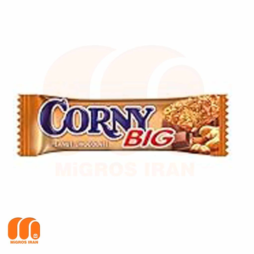 شکلات بار corny big کنجد بادام زمینی و شکلات 50 گرم