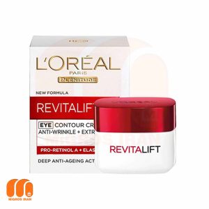 کرم ضد چروک دور چشم لورال رویتالیفت LOreal Revitalift حجم 15 میل