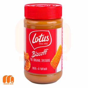 کره بیسکویت لوتوس lotus Biscoff وزن 400gr