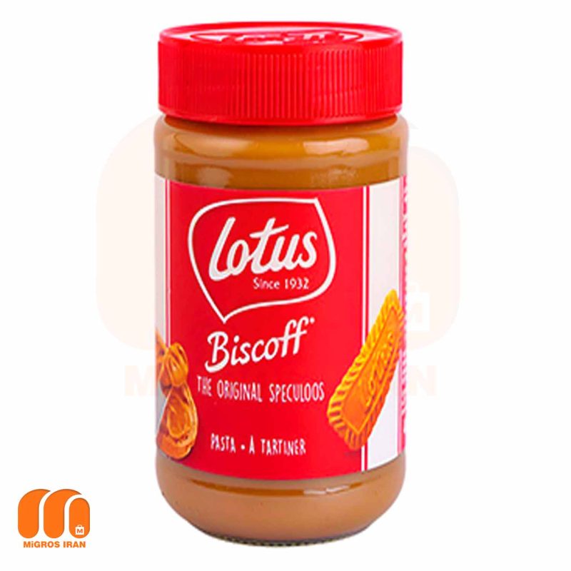 کره بیسکویت لوتوس lotus Biscoff وزن 400gr