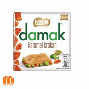 شکلات سفید نستله داماک Nestle Damak با طعم پسته و کارامل 60 گرم