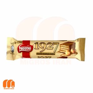 ویفر شیری نستله Nestle با روکش شکلات و مغز فندقی وزن 28gr