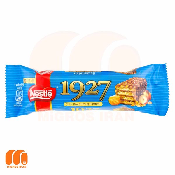 ویفر نستله روکش شکلات و تکه های فندق Nestle وزن 31 گرم