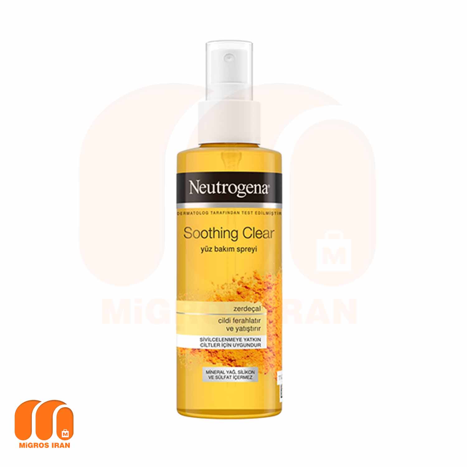 Neutrogena Turmeric Hydrating Tonic Spray suitable for acne-prone skin 125 ml