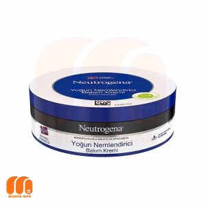 کرم مرطوب کننده نوتروژینا Neutrogena مناسب پوست خشک و خیلی خشک حجم 300 میل