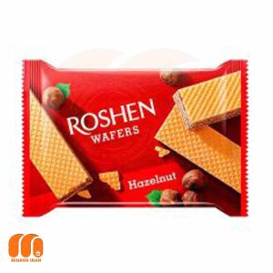 ویفر روشن Roshen مدل Hazelnut با طعم فندقی وزن 216 گرم