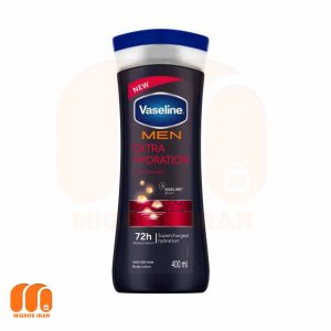 لوسیون بدن وازلین Vaseline Extra Hydration ویژه آقایان حجم 400 میل