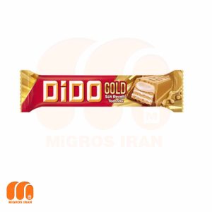 ویفر با مغز شکلات سفید شیری ulker اولکر مدل Dido Gold وزن 36 gr