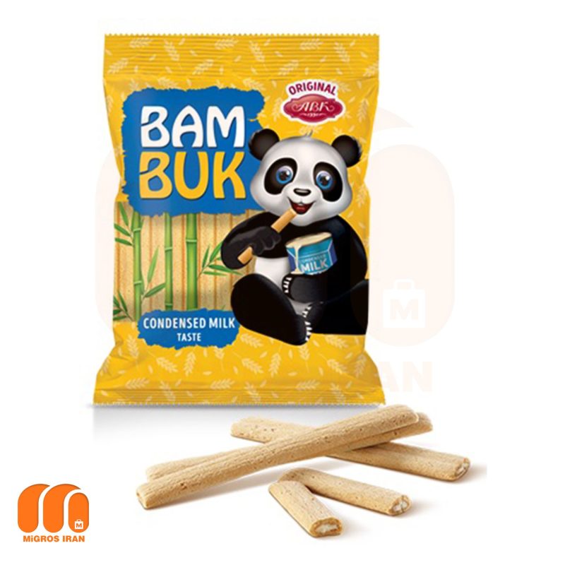 Bambok rolly biscuits with milk flavor