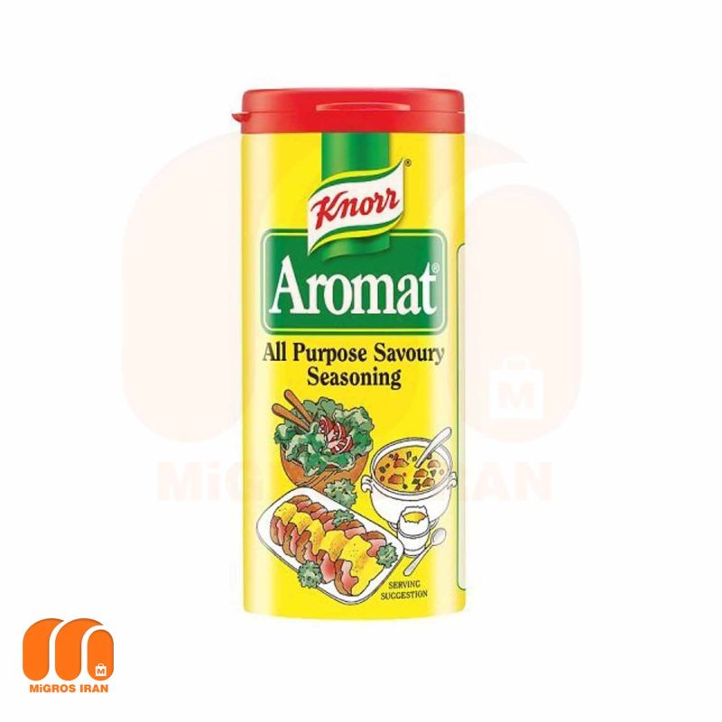 ادويه کنور آرومات KNORR مدل Aromat قوطی زرد 90 گرم