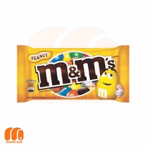 اسمارتیز بادام زمینی ام اند ام m&m’s حجم 45 گرم