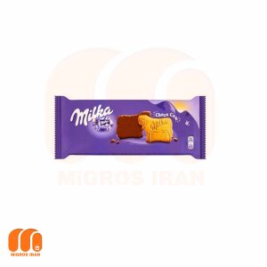 بیسکویت میلکا Milka با روکش شکلات وزن 120 گرم