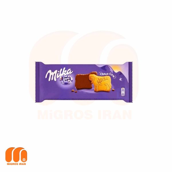 بیسکویت میلکا Milka با روکش شکلات وزن 120 گرم