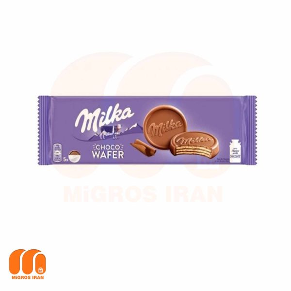 بیسکوییت شکلاتی چوکو ویفر میلکا Milka وزن 150 گرم