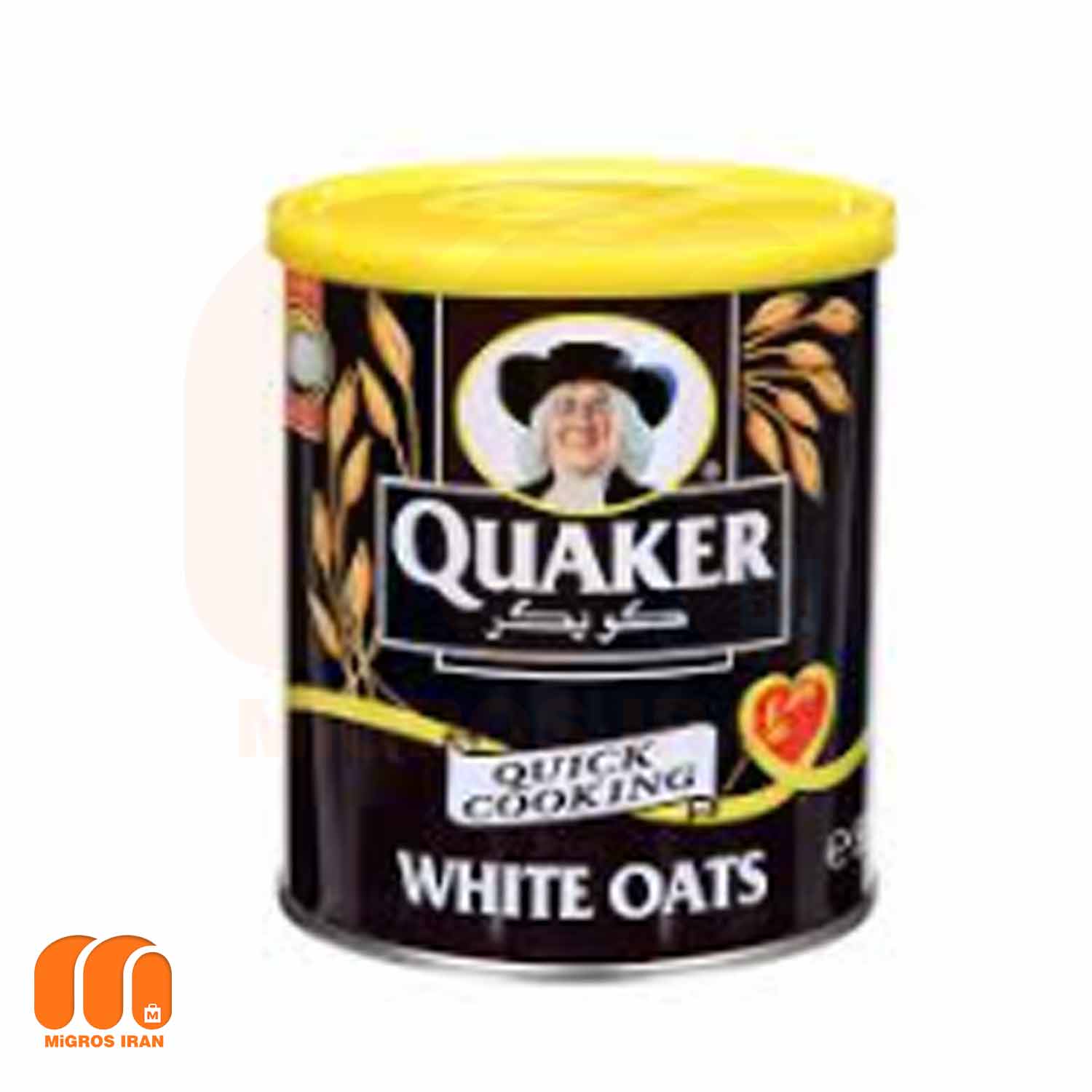 جو دو سر پرک سفید کواکر Quaker وزن 500 گرم