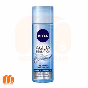 ژل شستشوی صورت نیوآ Nivea مدل Aqua Sensation حجم 200 میل