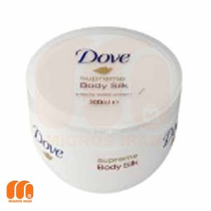 کرم مرطوب کننده بدن داو Dove مدل BODY SILK حجم 300 میل