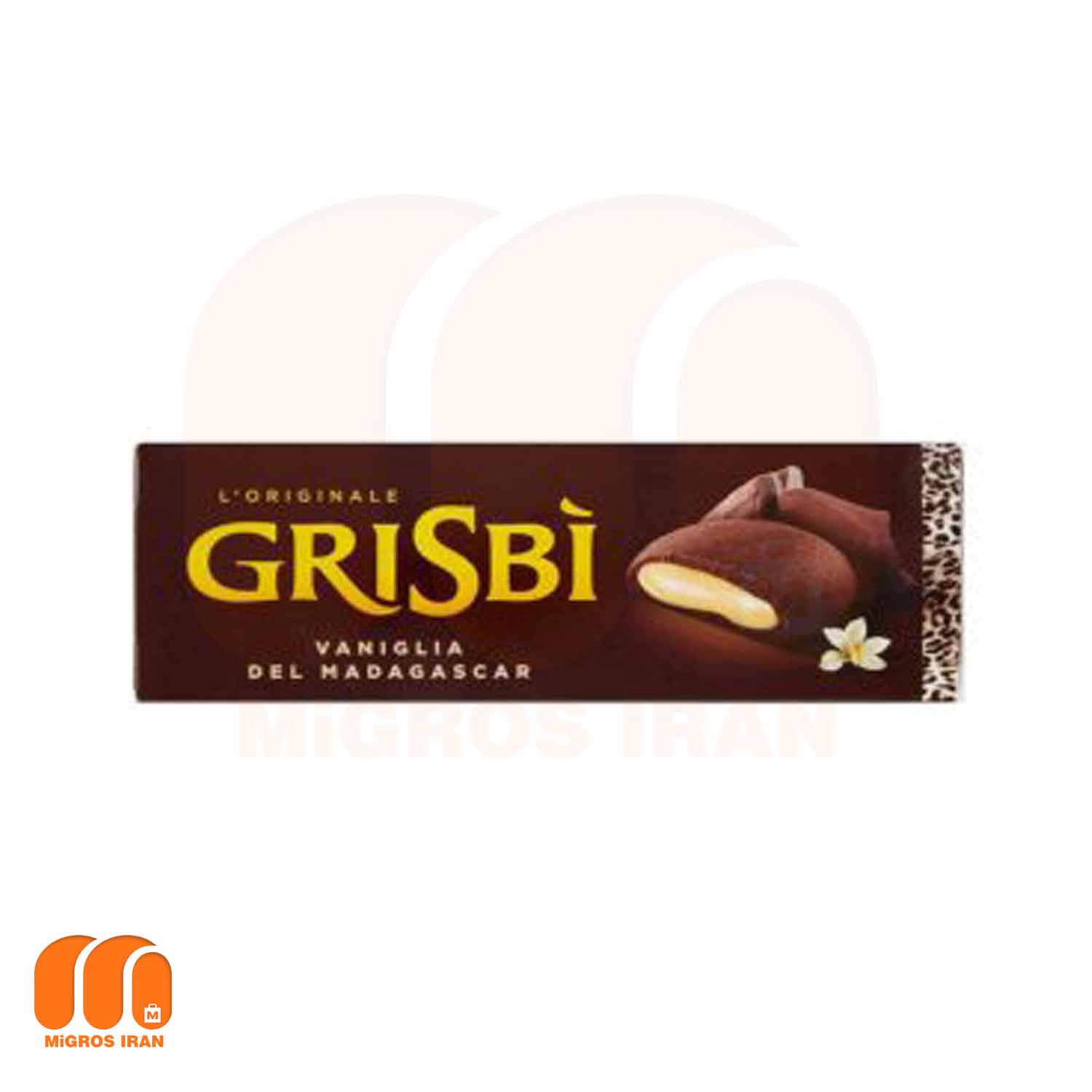 کوکی شکلاتی گریسبی ویچنزی Vicenzi Grisbi Vanilla وزن 150 گرم