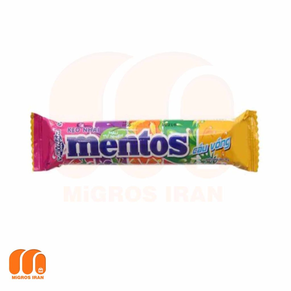 آبنبات خوشبو کننده دهان منتوس Mentos Peppermint با طعم میوه ای 30 گرم