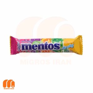 آبنبات خوشبو کننده دهان منتوس Mentos Peppermint با طعم میوه ای 30 گرم