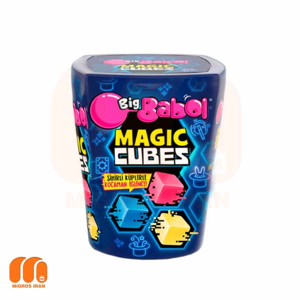 آدامس بیگ بابل Big Babol مدل Magic Cubes با طعم انواع میوه ای 86 گرم