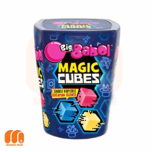 آدامس بیگ بابل Big Babol مدل Magic Cubes با طعم میوه ای 25.2 گرم