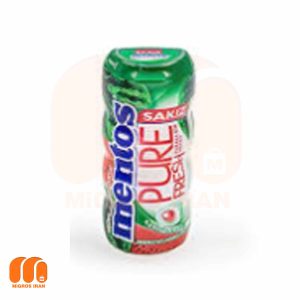 آدامس مغزدار منتوس Mentos مدل Pure Fresh با طعم هندوانه 30 گرم