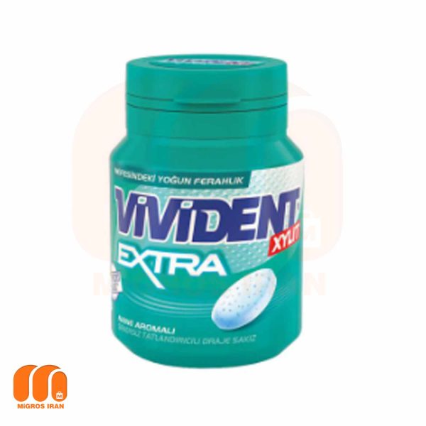 آدامس ویویدنت Vivident مدل EXTRA وزن 66 گرم