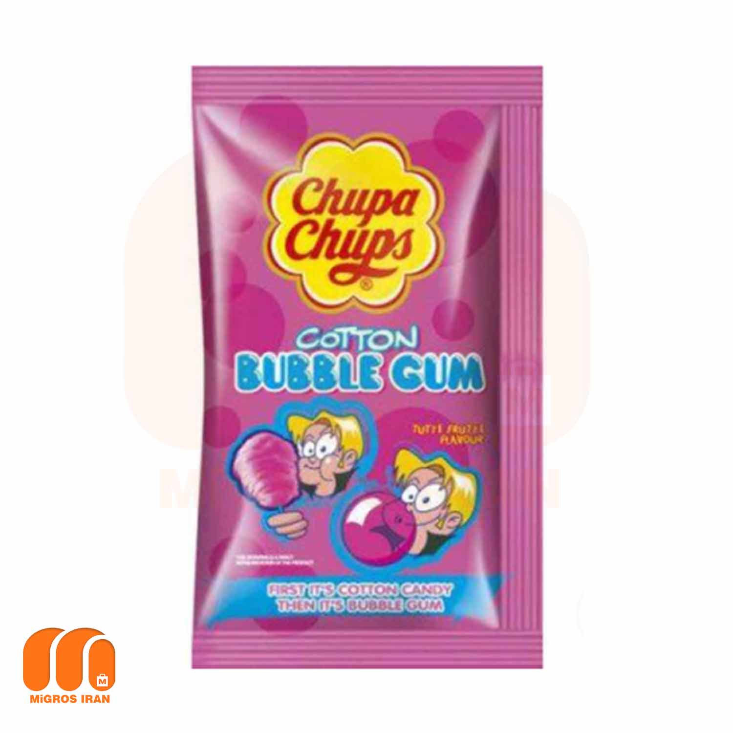 آدامس پشمکی چوپاچوپس Chupa Chups با طعم توتی فروتی 11 گرم