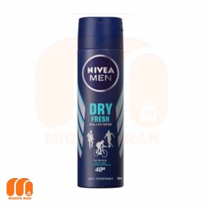 اسپری ضد‌تعریق مردانه نیوآ Nivea مدل Dry Fresh حجم 150 میل