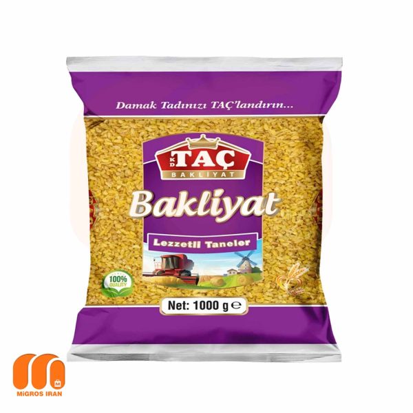 بلغور ریز تاچ Tac مدل Bakliyat مناسب کوفته 1000 گرم