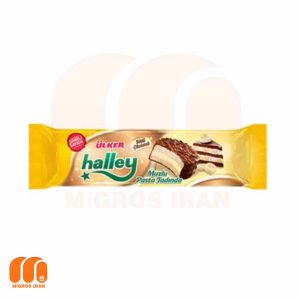 بیسکوییت والس شکلاتی اولکر هالی Ulker Halleys طعم کیک موز 210 گرم