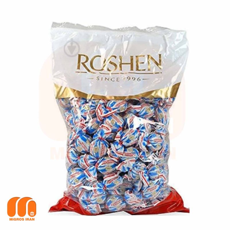 تافی مغز دار روشن Roshen Sweet Drop با مغز کارامل شیری 1000 گرم