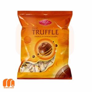 شکلات ترافل Truffle ای بی کا ABK توپی با مغز کرم بیسکوییت وزن 165 گرم