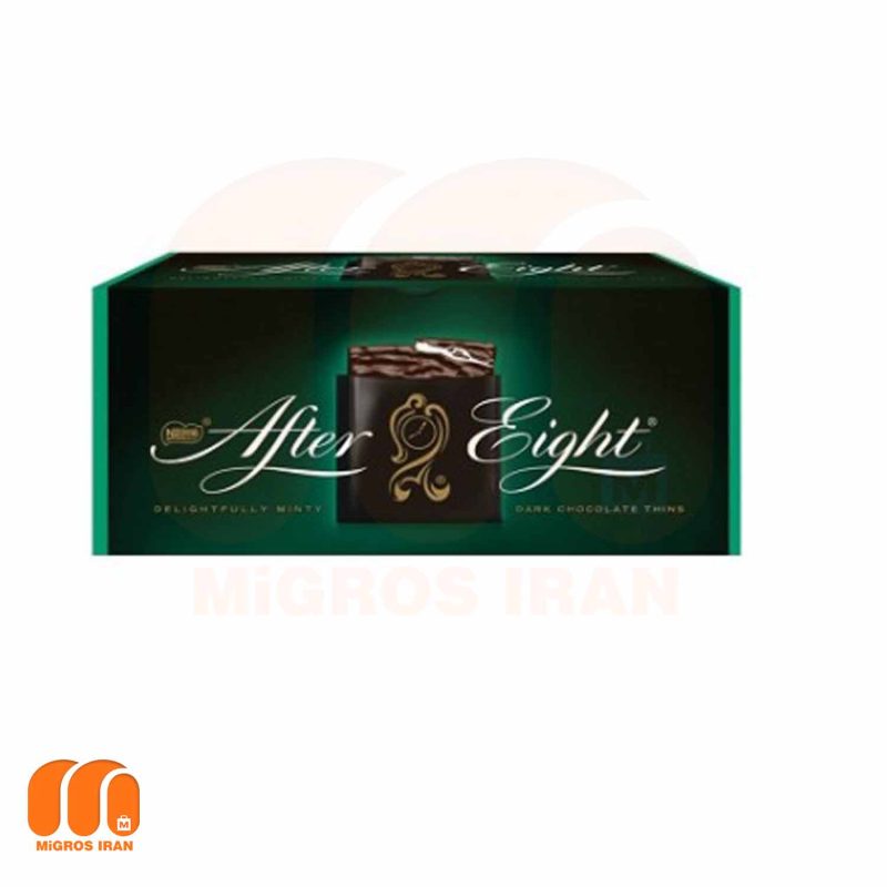 شکلات تلخ افتر ایت نستله Nestle After Eight با کرم نعنایی 200 گرم